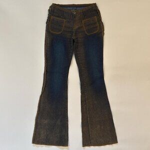 Joy Jeans | Flair Brown-Washed Faux Jeans ☆